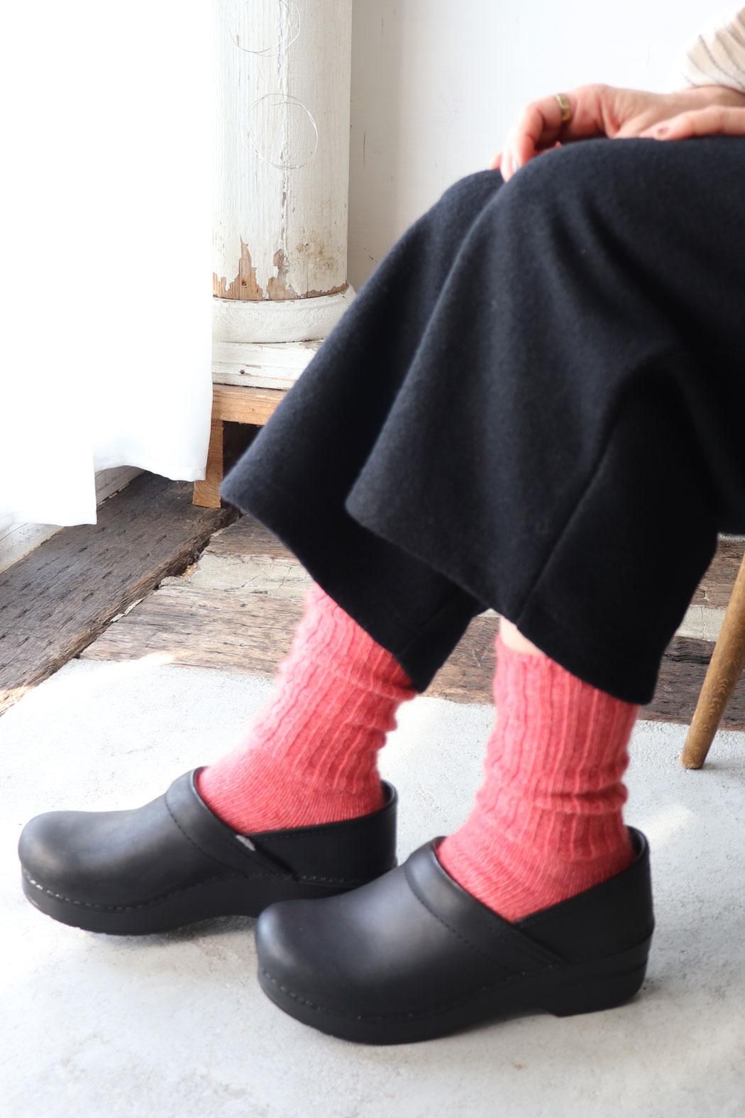 モヘアソックス（fog linen work）