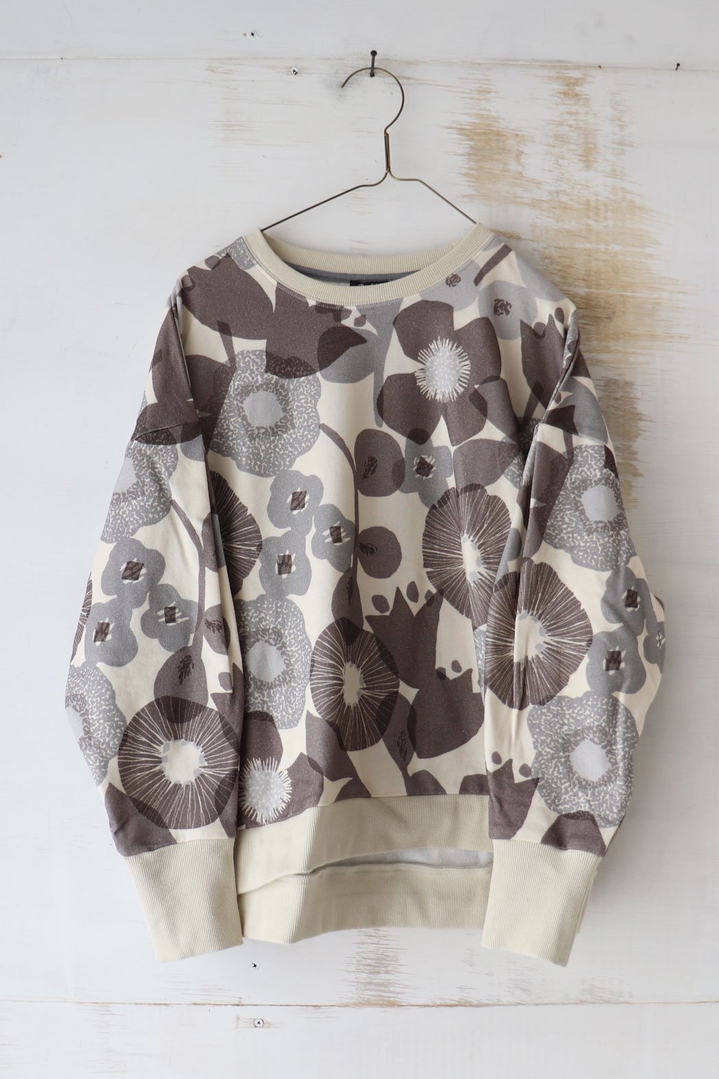 big flower タックSWEAT（marble SUD）