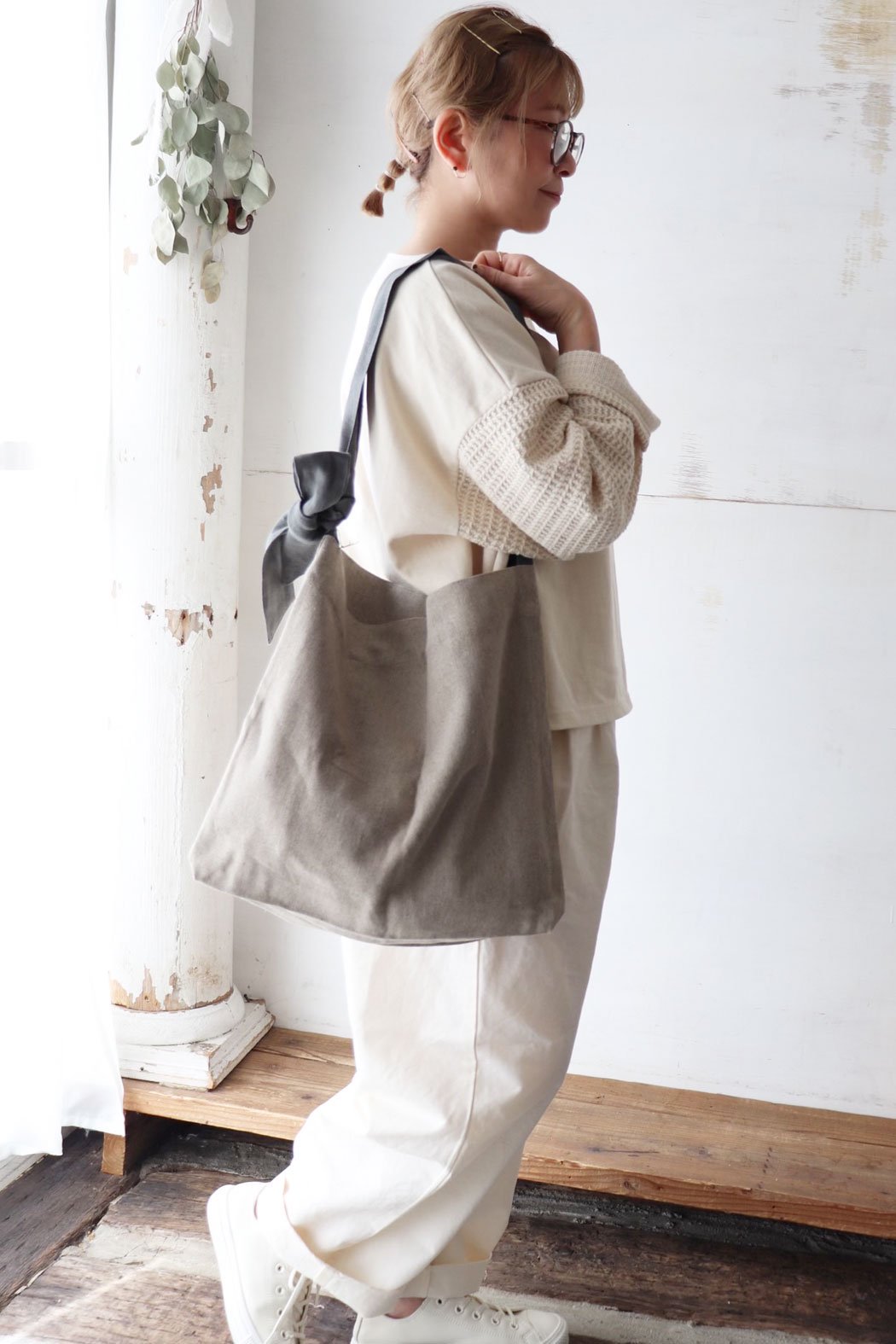 タホ ショルダーバッグ（fog linen work）