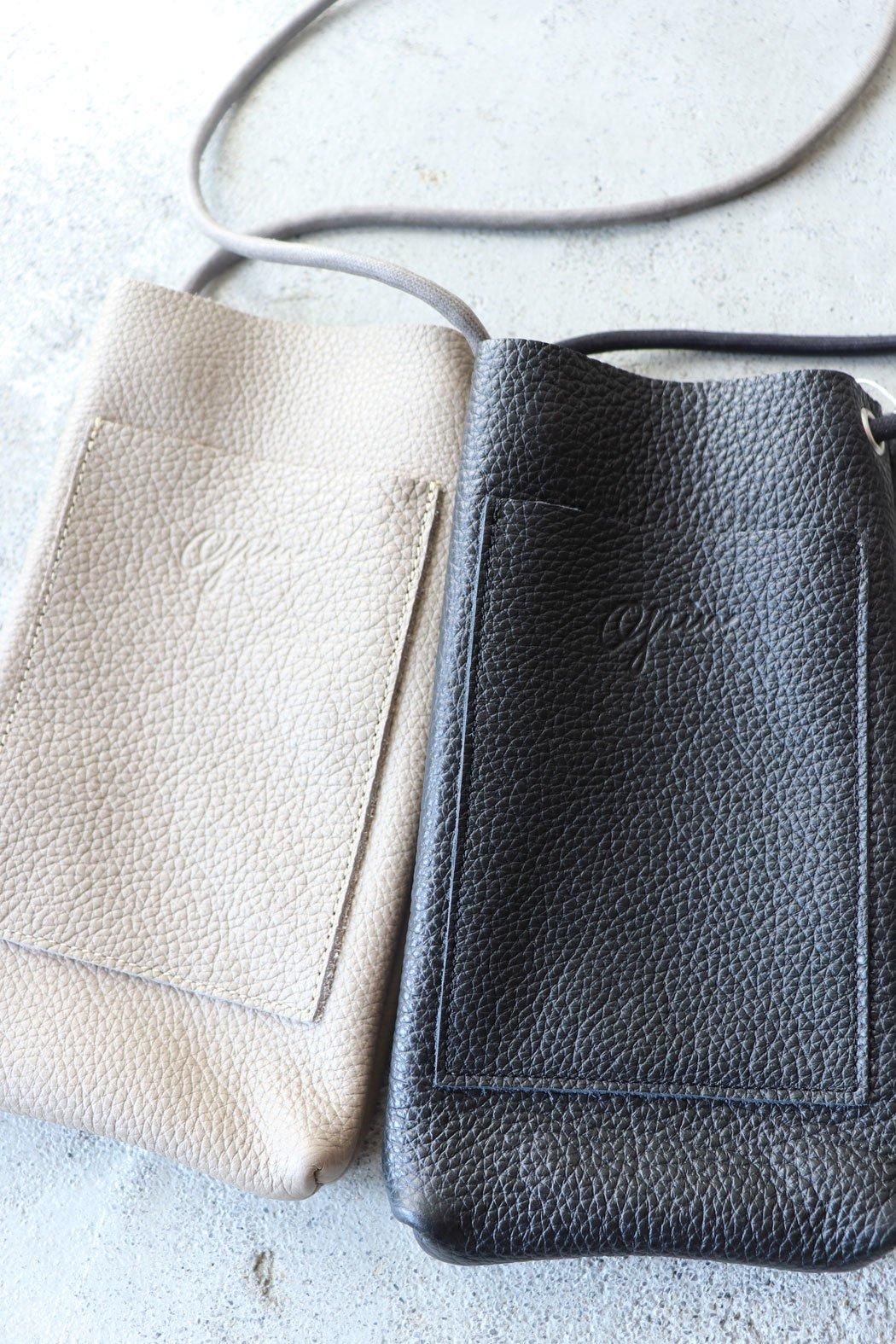 taka256 ✨エンリーべグリン　サコッシュ grin｜グリン】レザーサコッシュ (S)｜スマホにちょうどいいサイズ感＊