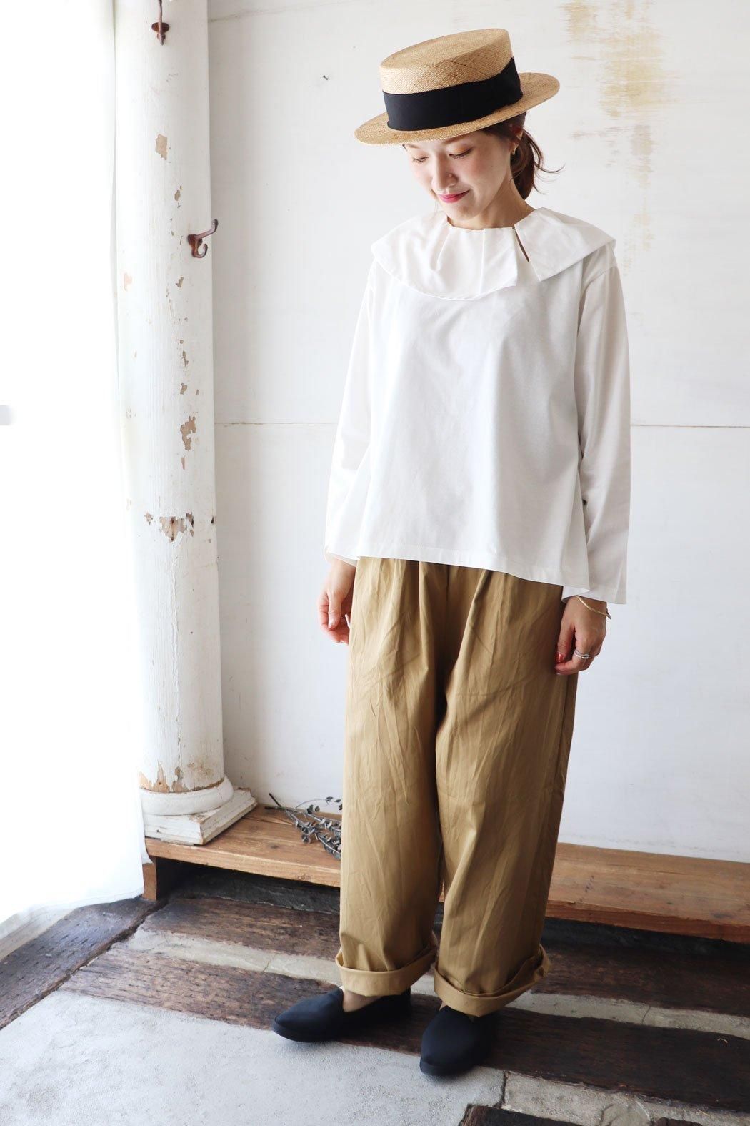 ル 年末のプロモーション ◇SALE40％◇タックピエロカラーAラインTEE（mao made） ビスクドール