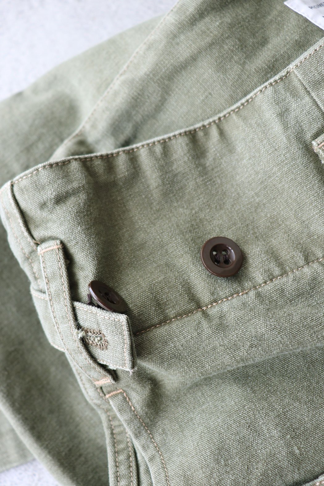 BELGIAN WAIST GATHERING CARGO PANTS（chimala）