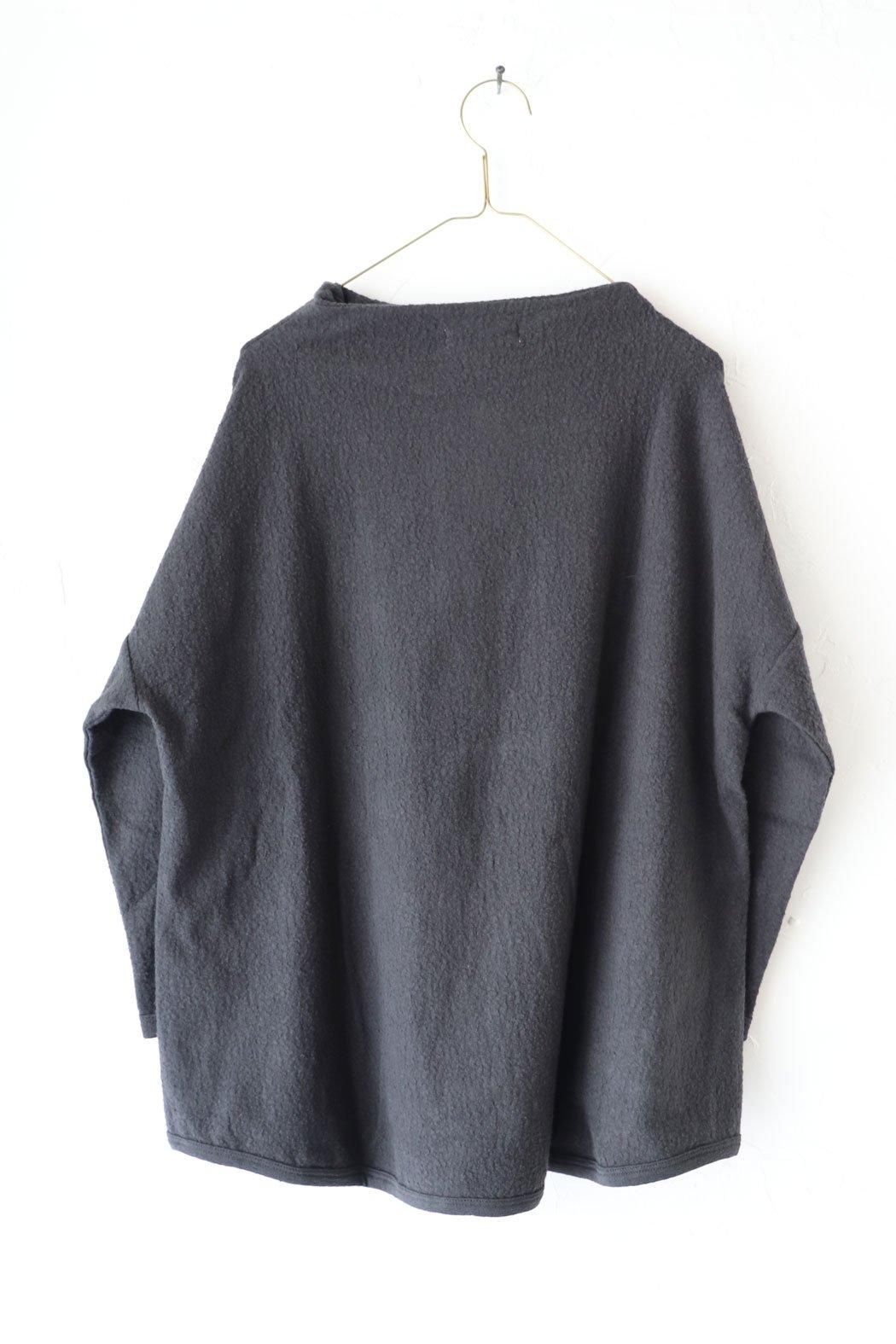 ◇SALE40％◇パイルジャガード起毛 製品洗いプルオーバー（TANG）
