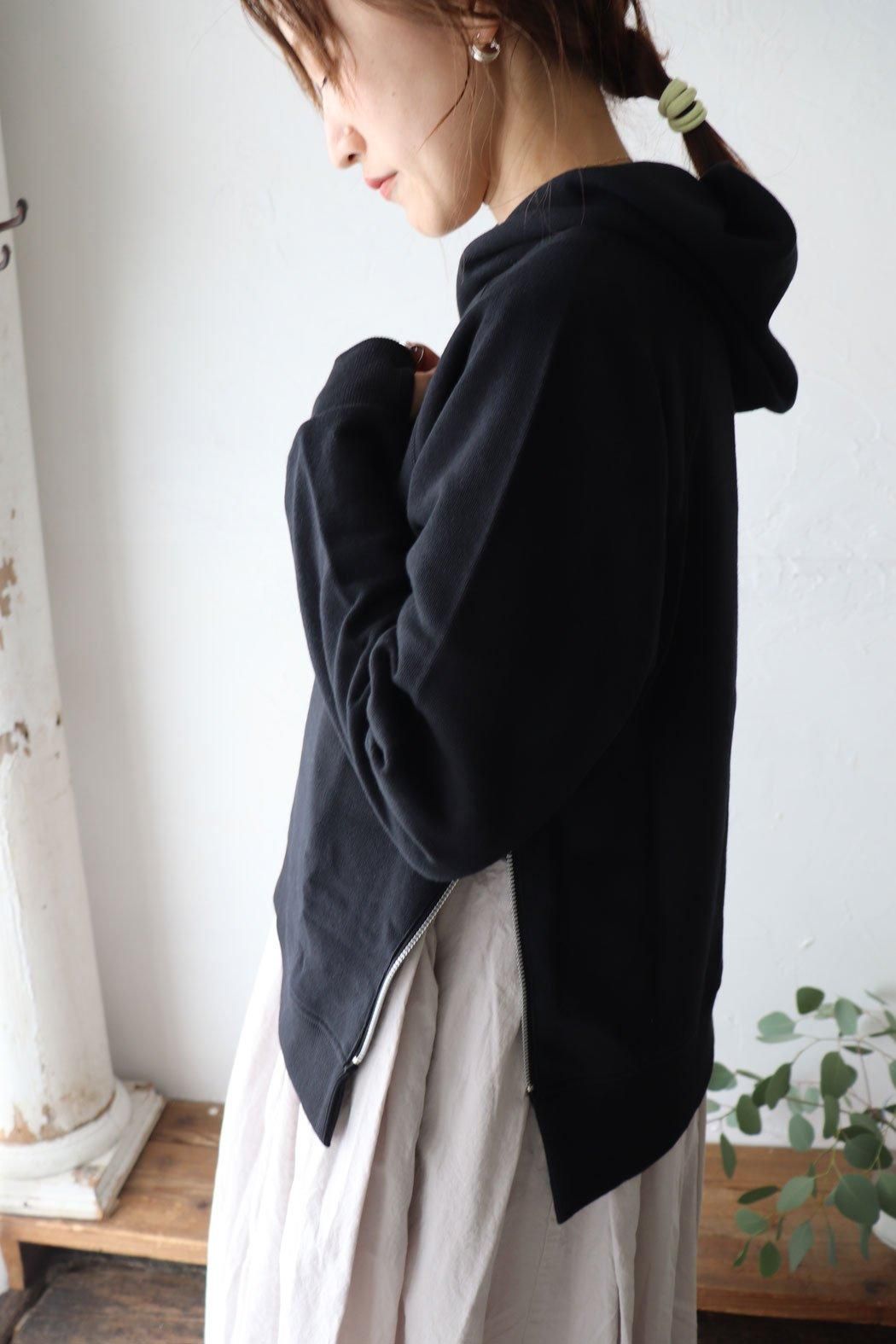 g)｜グラム】サイドZIPパーカー｜着心地とデザイン性の両立