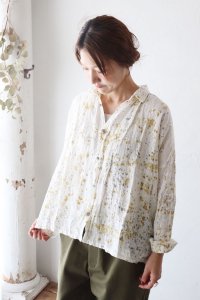 CATECHUSHIBUKISUMI LINEN HAND DYE SHichi Antiquite's