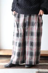 LINEN TARTAN PTichi Antiquite's