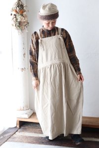 SALE30C/L VINTAGE TWILL APRON DRESSichi Antiquite's<img class='new_mark_img2' src='https://img.shop-pro.jp/img/new/icons20.gif' style='border:none;display:inline;margin:0px;padding:0px;width:auto;' />