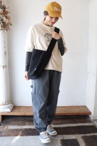 CANVAS SHOULDER BAGpouto