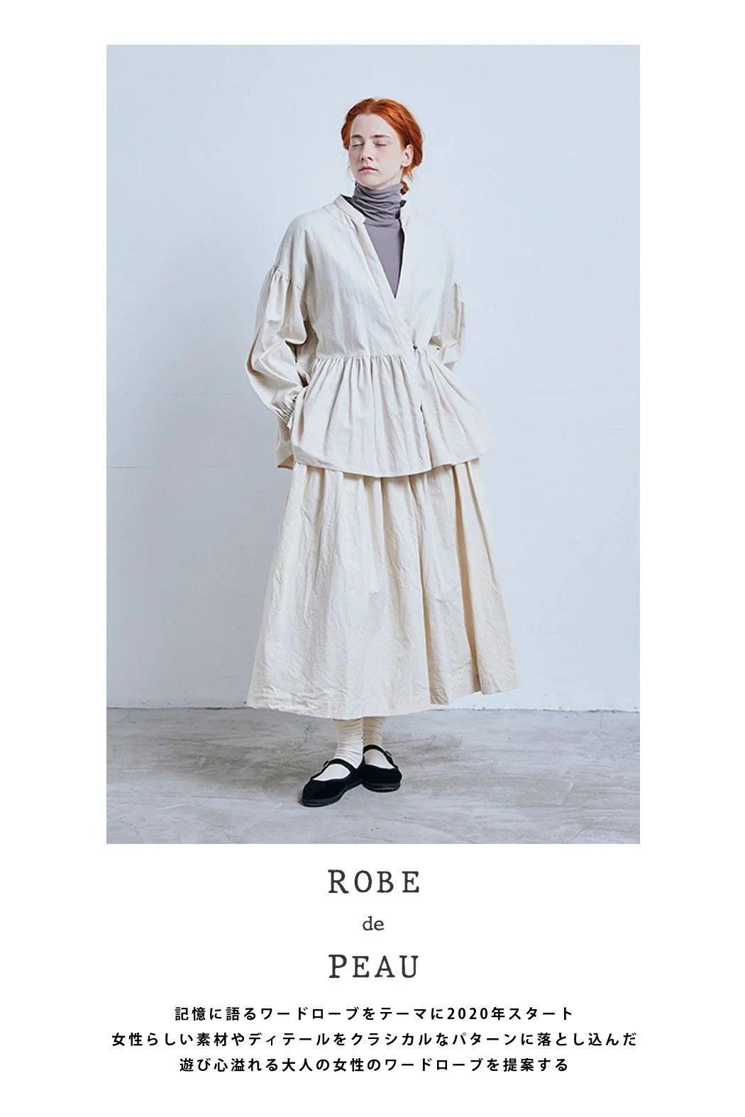 ROBE de PEAU｜ローブデポー】「wind in her hair」トートバッグ