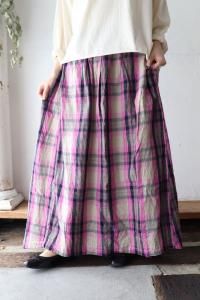 C/L TARTAN SKIRTichi Antiquite's