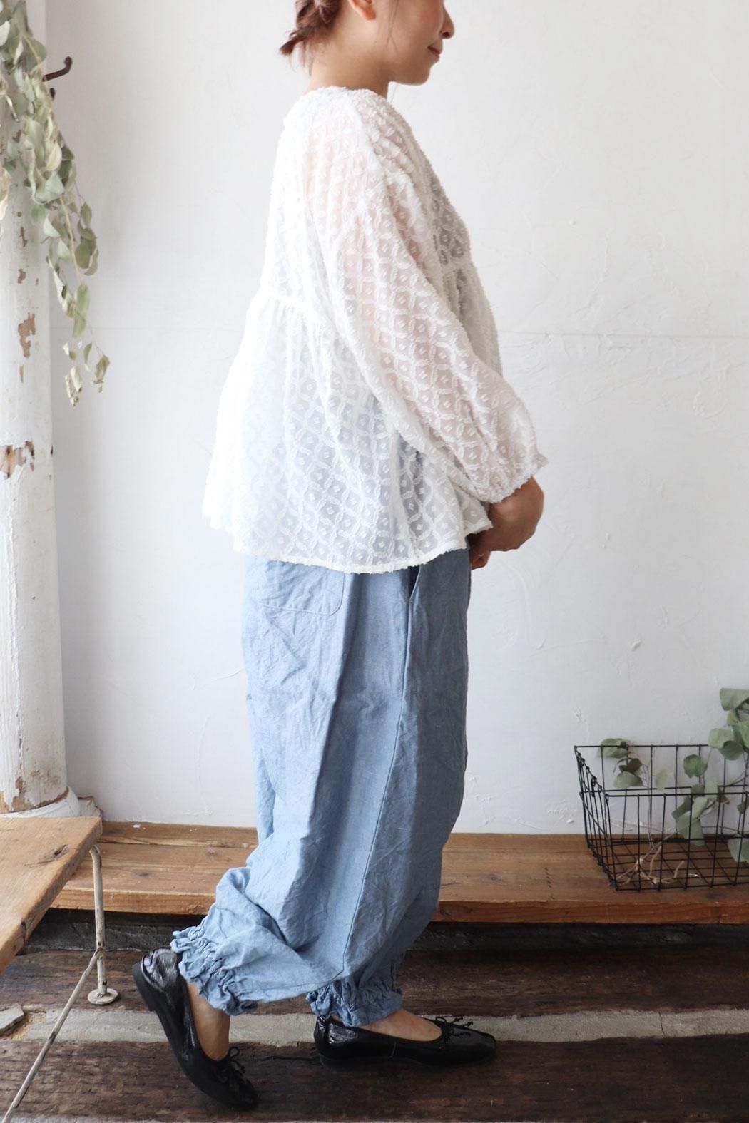 【新品】MAM MAXICIMAM 生成ブラウス 2way 新品】MAM MAXICIMAM 生成ブラウス 2way（オフショル2way