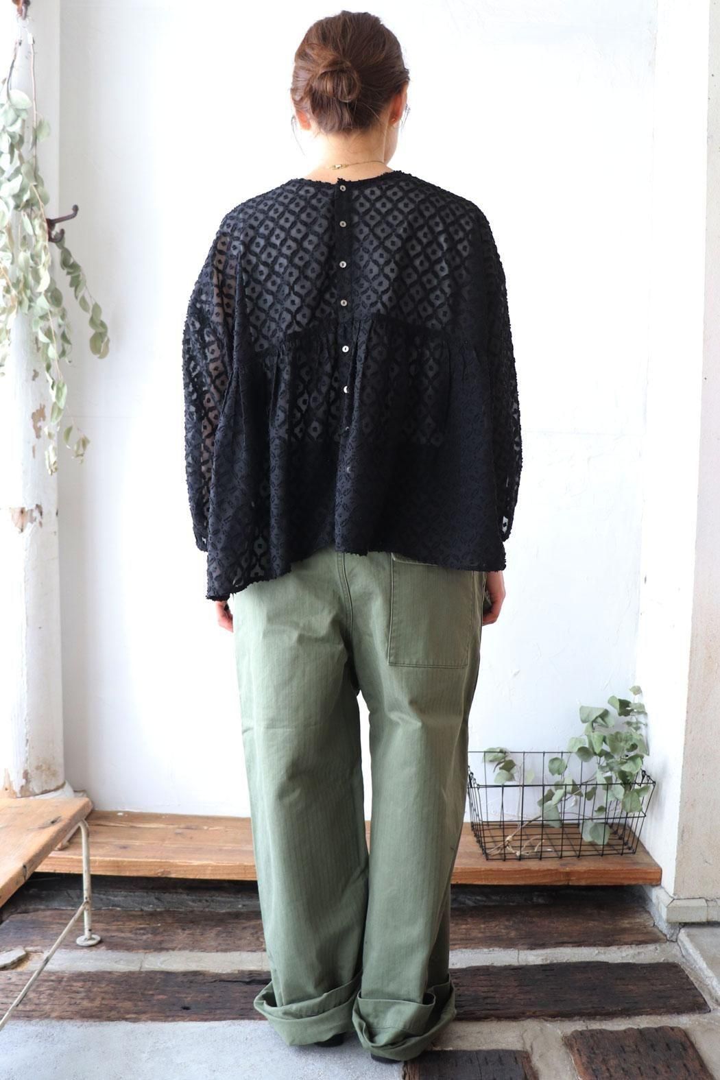 UNISEX HARRINGBONE US ARMY HBT TROUSERS（chimala）