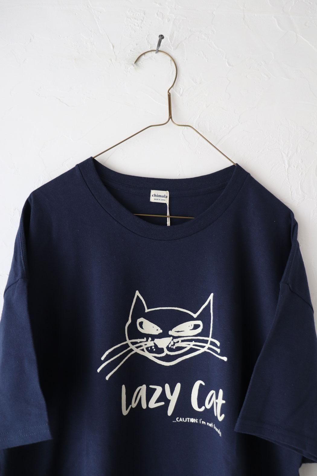 LAZY CAT TEE（chimala）