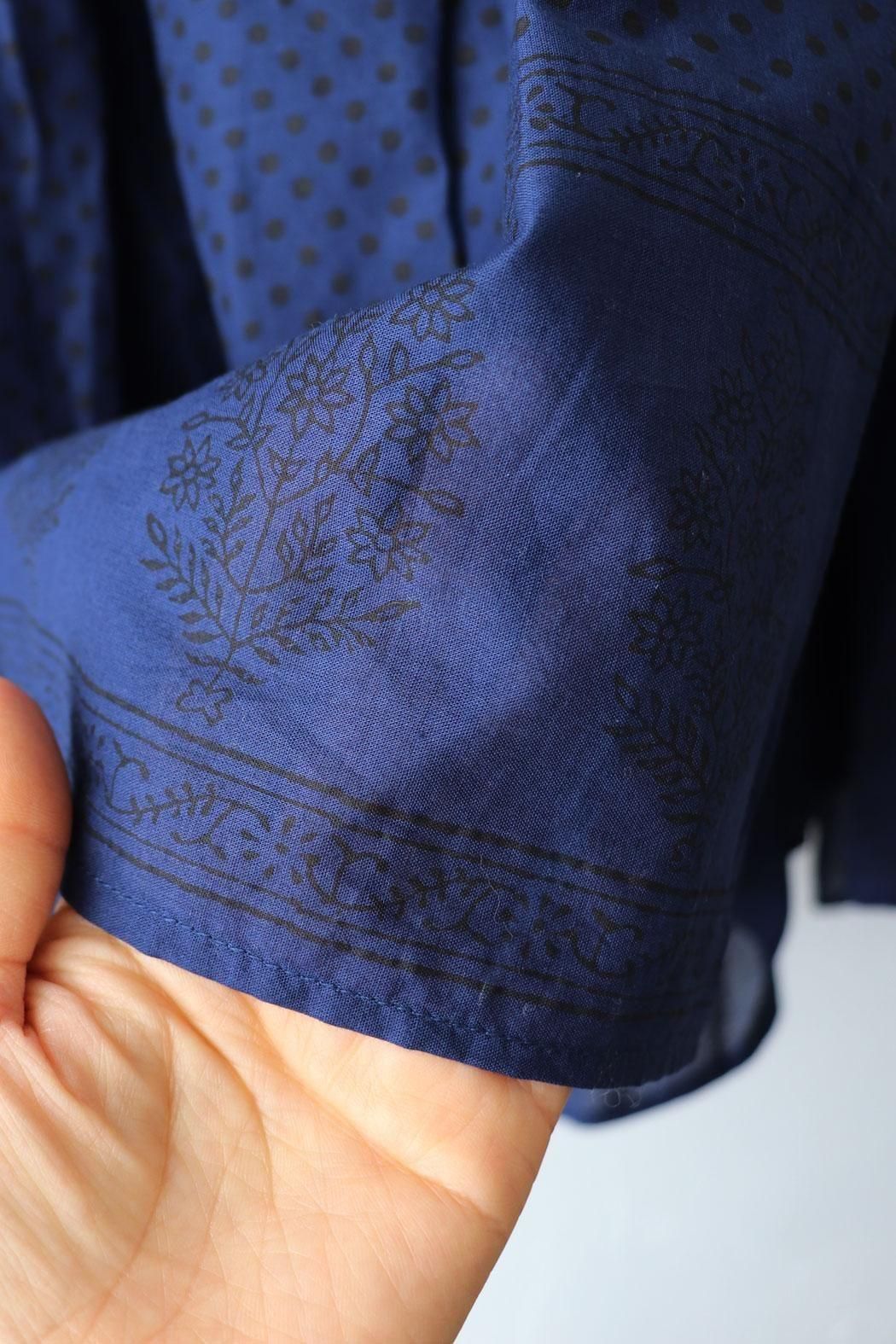 maison de soil｜メゾンドソイル】Vネックキルティングワンピース