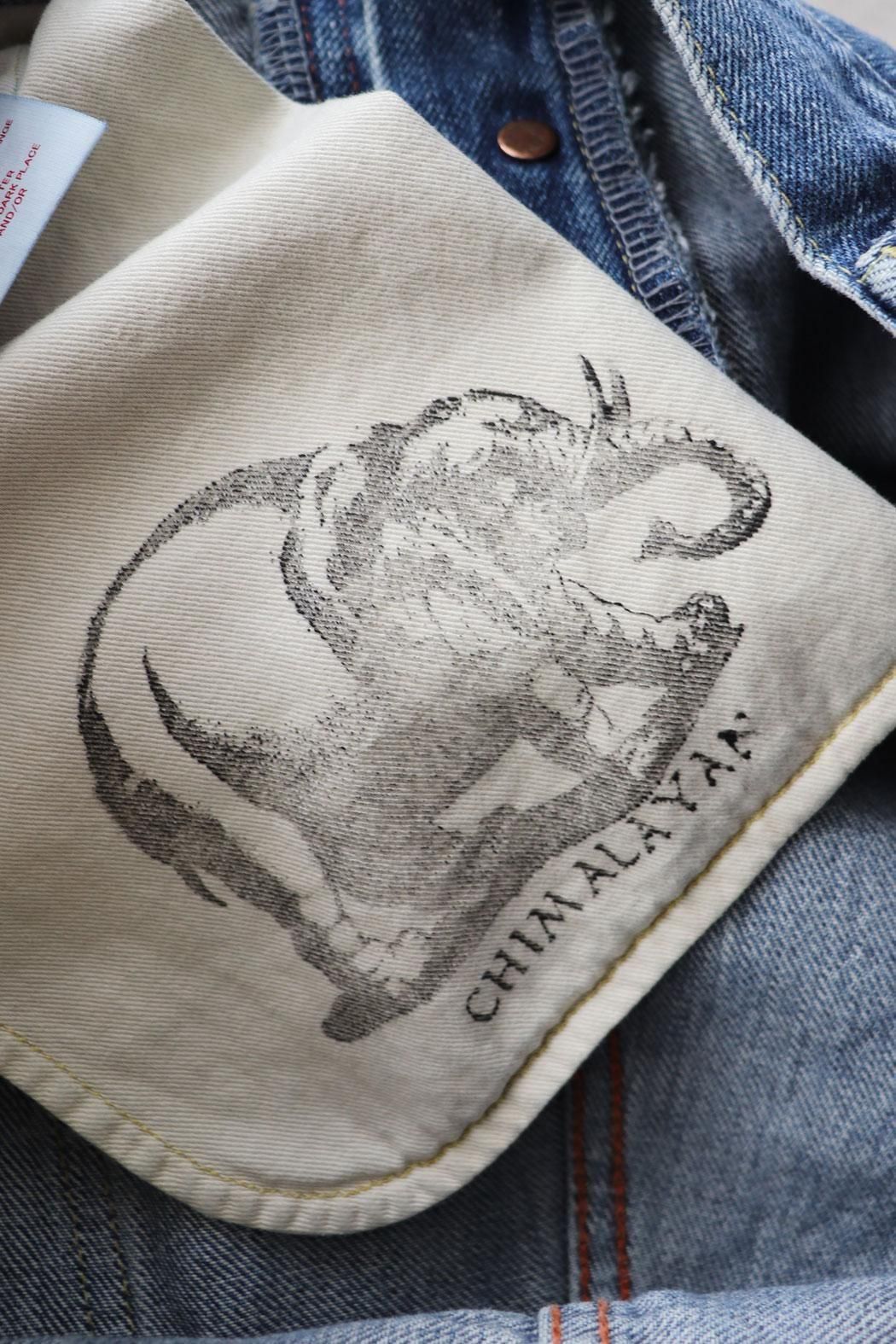 SELVEDGE DENIM DEEP RISE BAGGY CUT(chimala) SELVEDGE DENIM DEEP RISE BAGGY CUT(chimala)