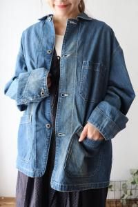 DENIM CHORE JACKETchimala<img class='new_mark_img2' src='https://img.shop-pro.jp/img/new/icons56.gif' style='border:none;display:inline;margin:0px;padding:0px;width:auto;' />