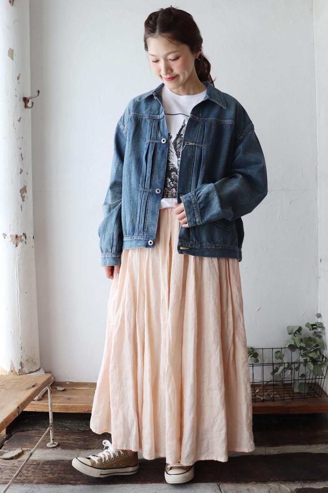 購入者様決まりました。chimalá DENIM SHORT JACKET