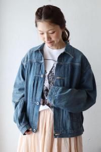 DENIM SHORT JACKETchimala