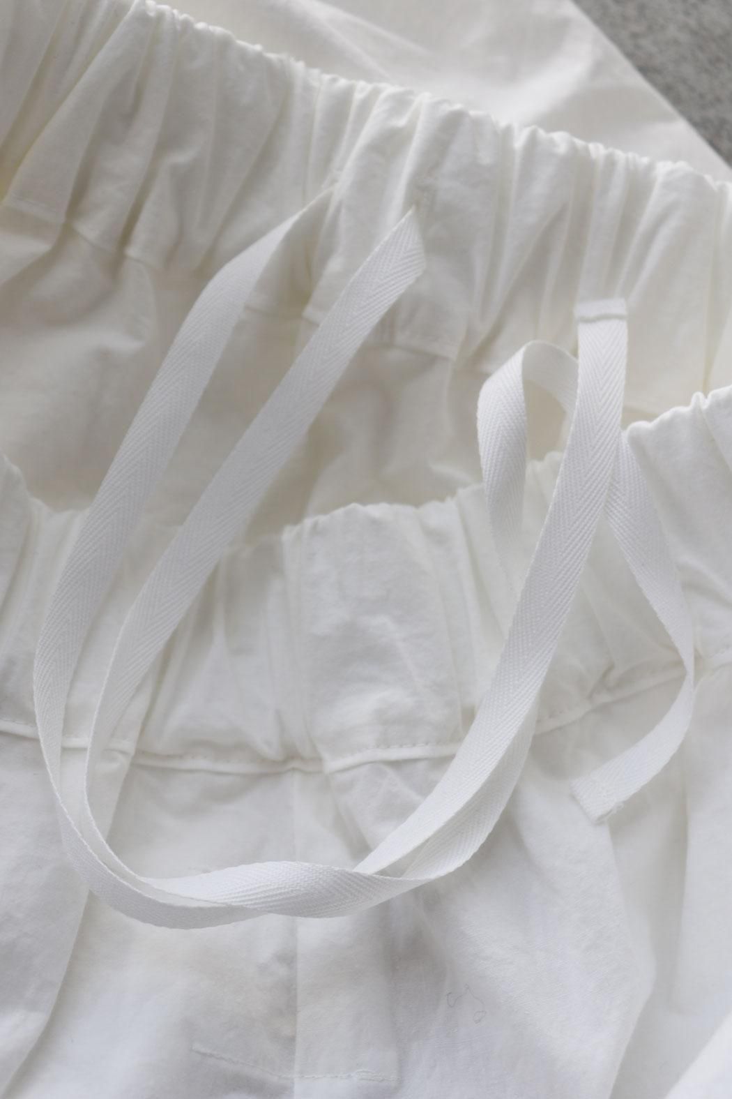 g)｜グラム】リラックスコットンワイドパンツ｜こなれ感と美シルエット◎