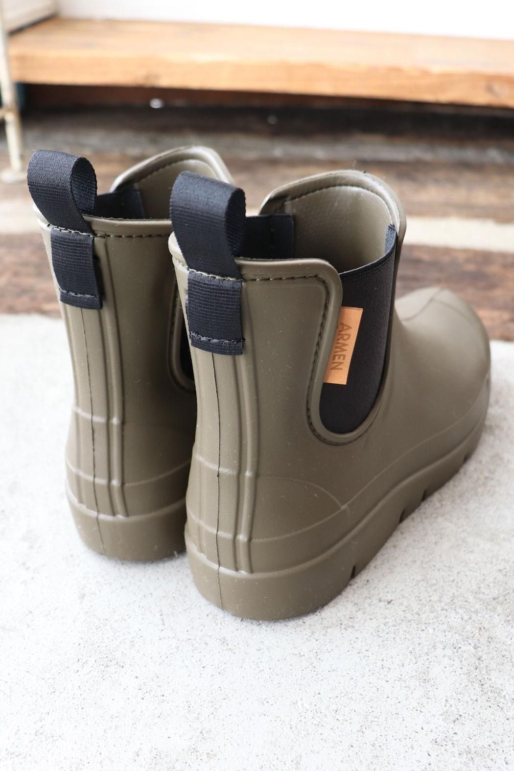 雨穴 ARMEN｜アーメン】SIDE GORE RAIN BOOTS｜雨の日以外にも活躍◎