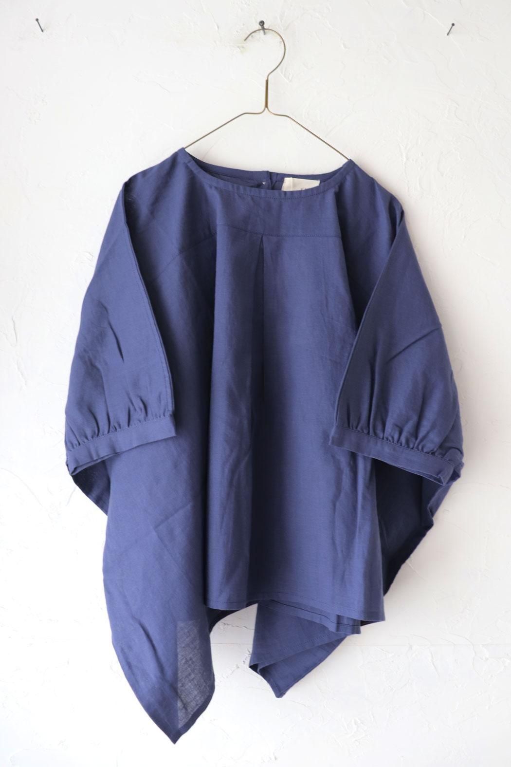 a+koloni︎♥︎リネンフリルネックワイドワンピース セール】60/1リネンVネックワイドワンピース（ワンピース