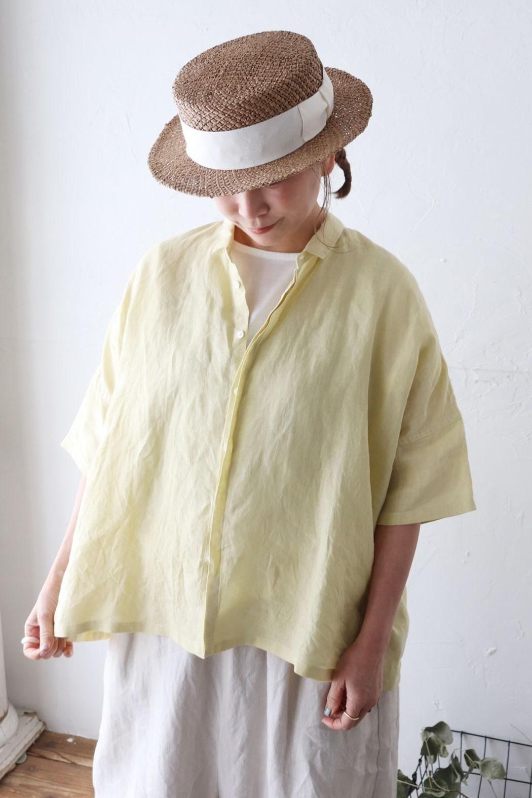 KL Heritage 60 WIDE SHIRT(Vlas Blomme/n.VB) KL Heritage 60 WIDE SHIRT(Vlas Blomme/n.VB)