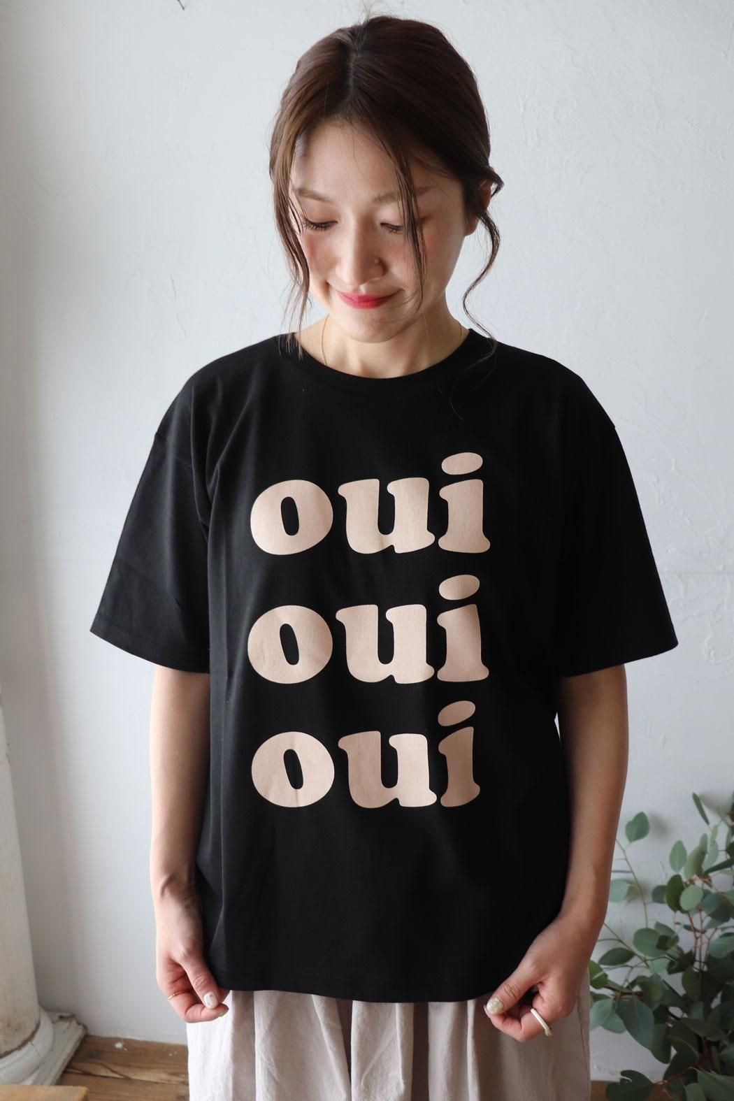 ichiイチオーバーTシャツ250146ブラック