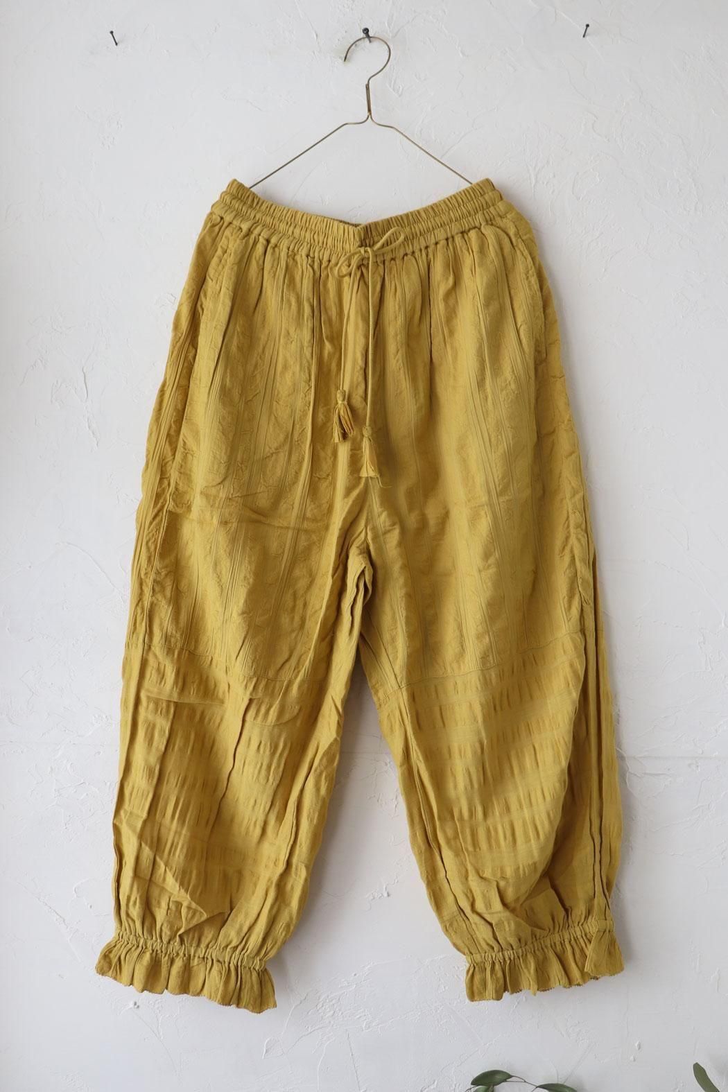 tumugu:｜ツムグ】SALE30％｜シアサッカーストライプパンツ