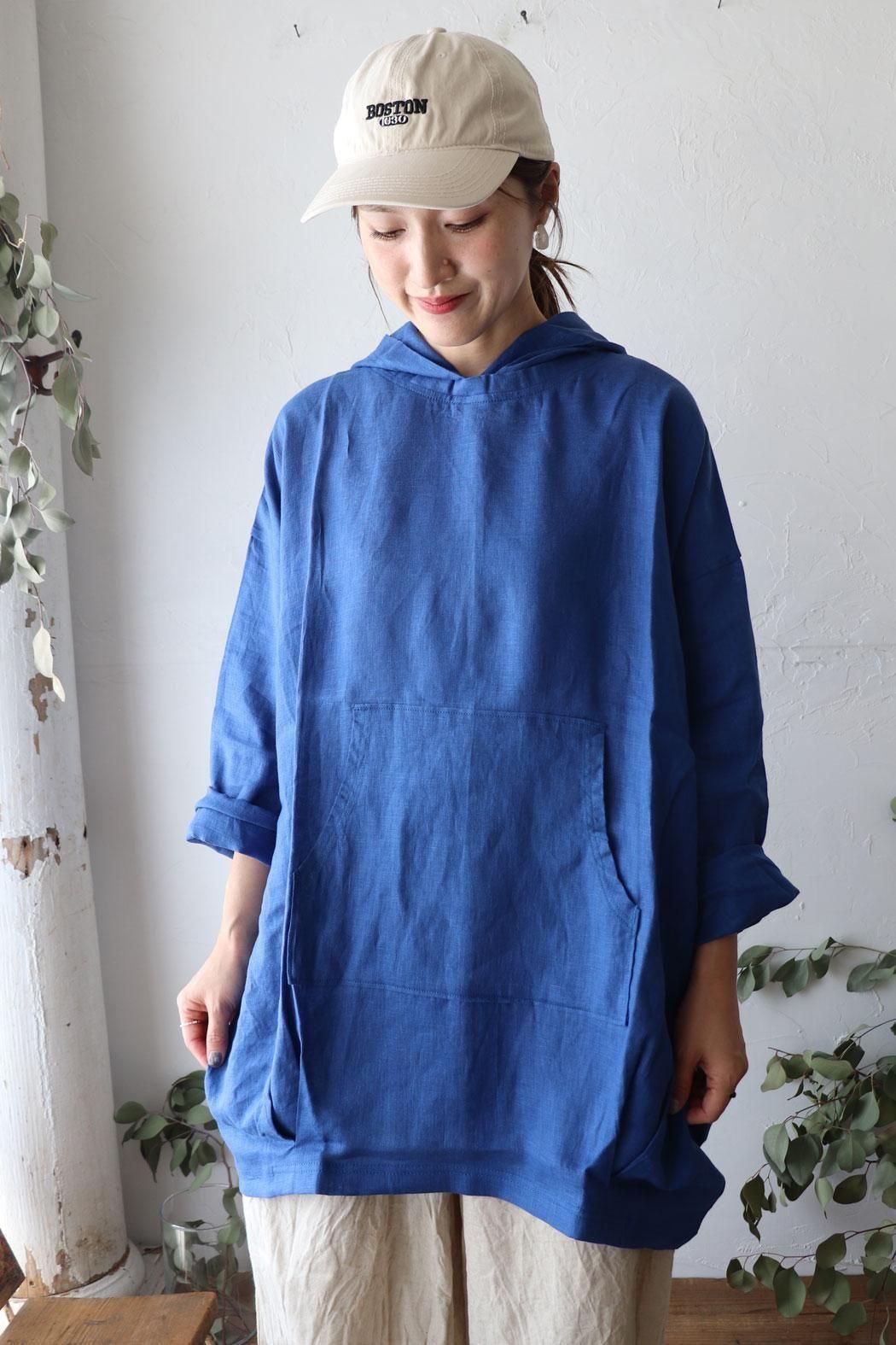a+koloni（コロニー）＊リネンワイドチュニック(4色)】 | TOPS