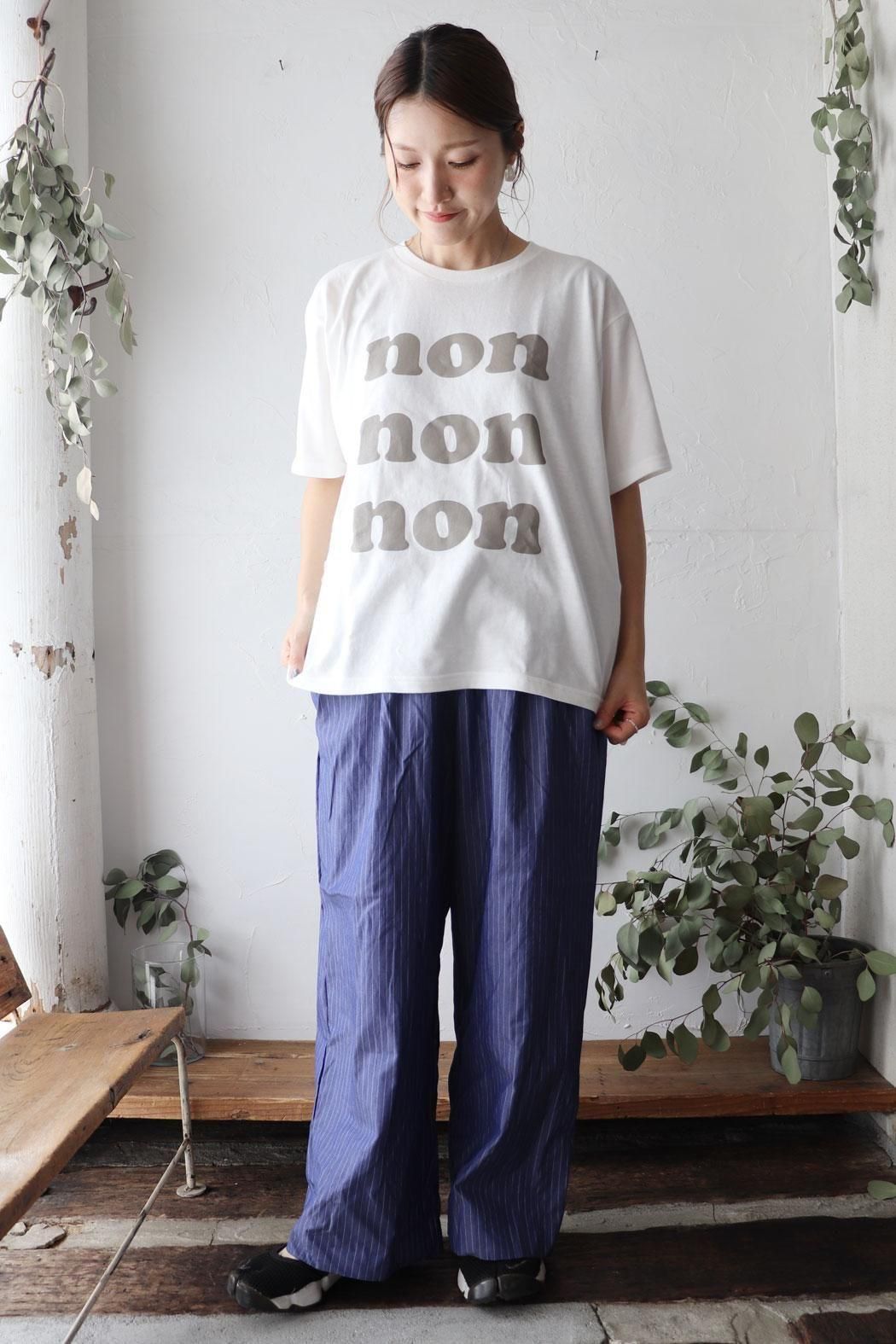 ichi ストライプ パンツ ichi ピンストライプ ワイドパンツ｜ナチュラルファッション
