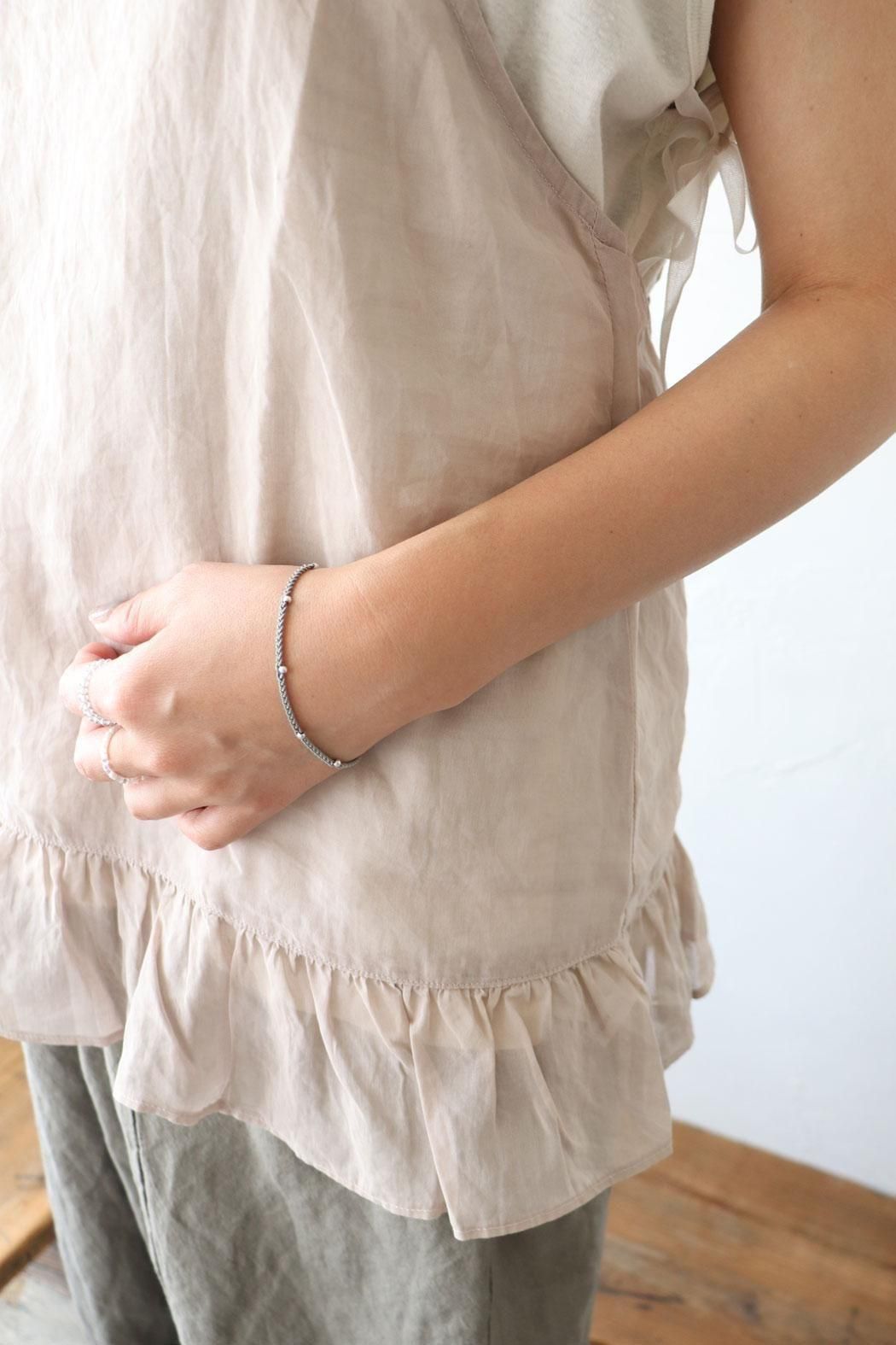 Labo ratory｜ラボレイトリー】ストリングキャミソールベスト