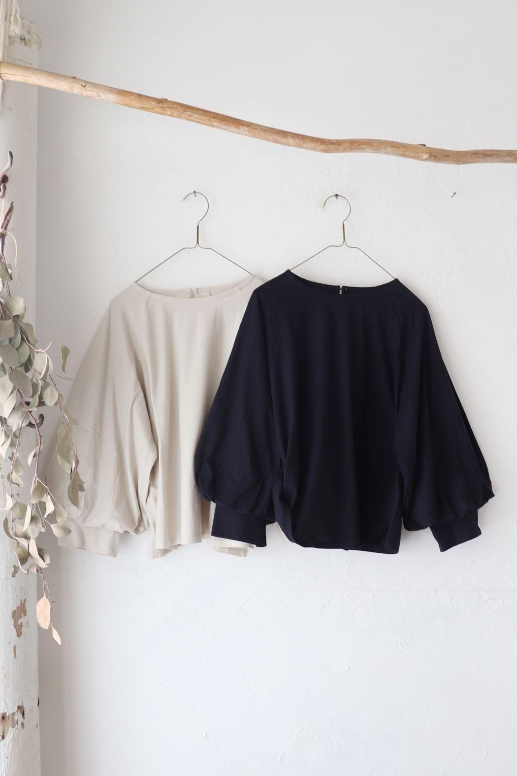 Gauze (ガーゼ) ANTIQUE SLEEVE CURIOUS PULL OVER / アンティークスリーブサーカスプルオーバー 上品を極めた大人のプルオーバー】アンティークスリーブ