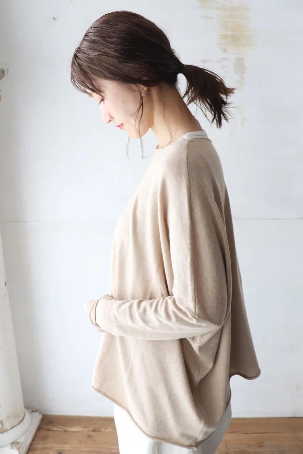 Veritecoeur - 今期新品ヴェリテクールFelt Plain Knitting Pullover Veritecoeur（ヴェリテクール）N/S PULLOVERVCC-504