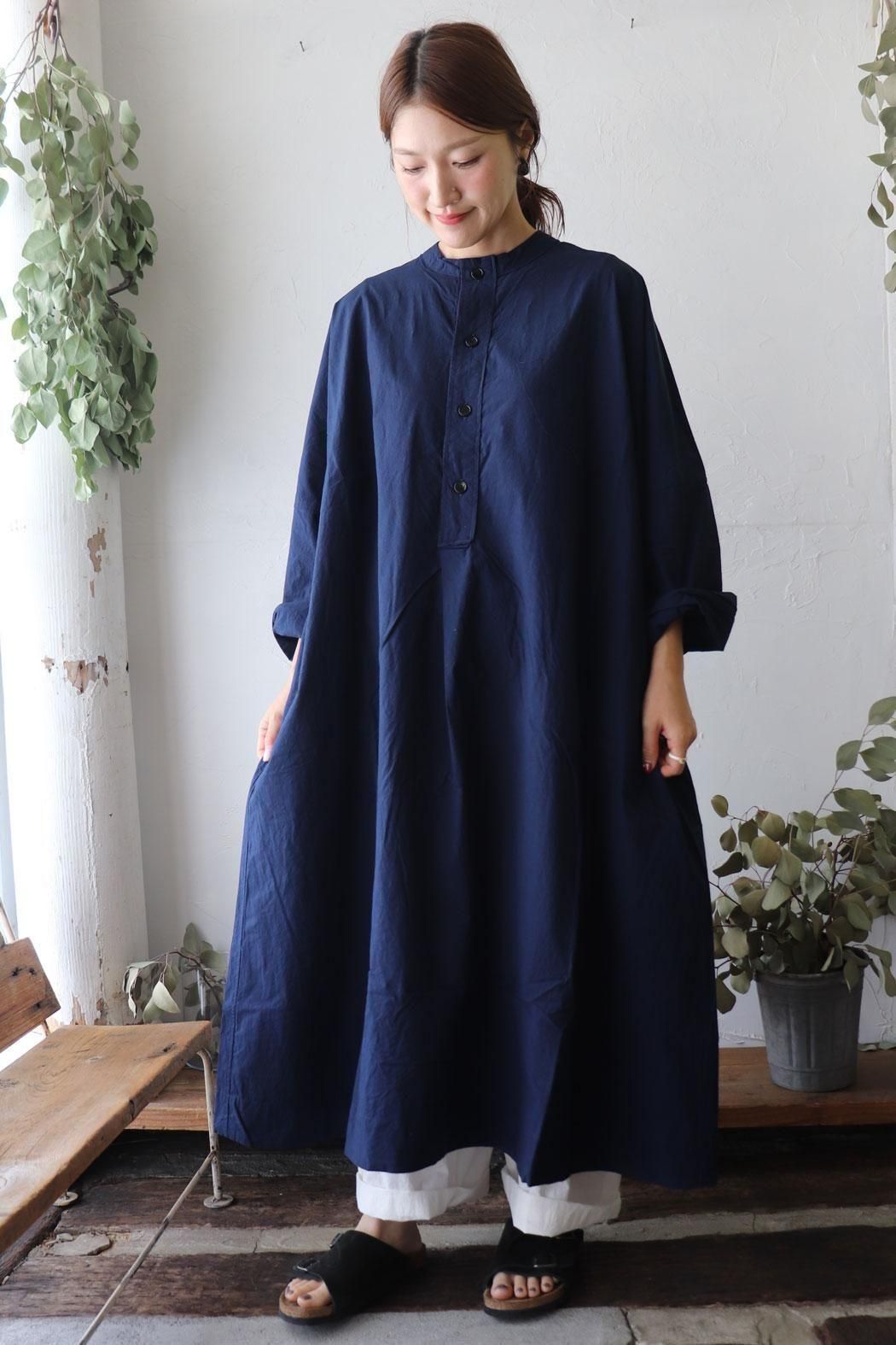 Veritecoeur ◻︎限定ワンピース Veritecoeur】ST-189 ワンピース｜1枚で映える＊ハリ感コットンワンピース