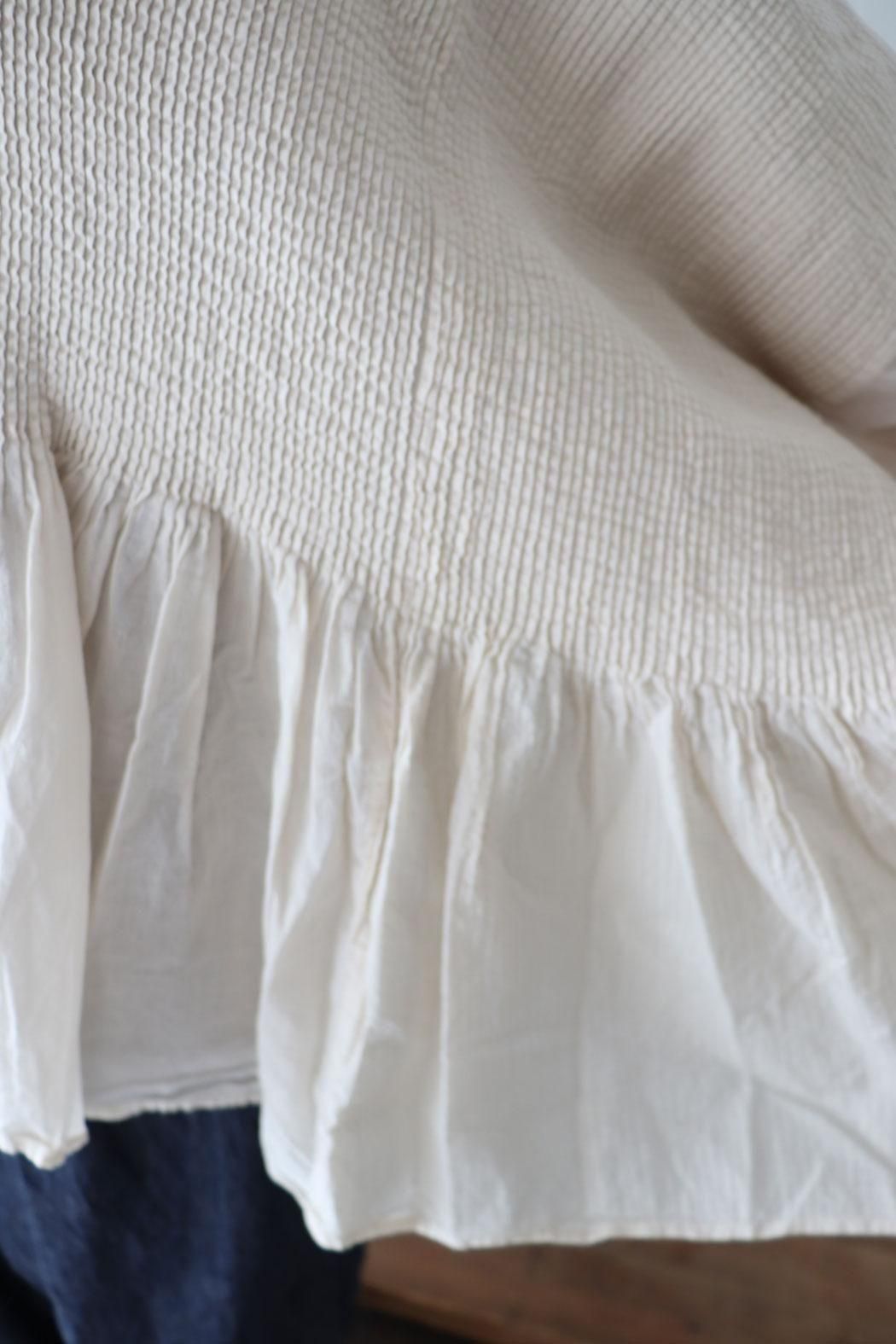 maison de soil｜メゾンドソイル】ピンタックプルオーバー