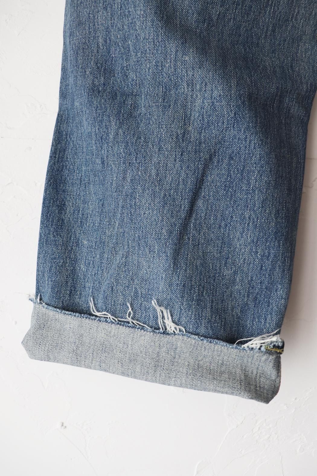 chimala｜チマラ】SELVEDGE DENIM DEEP RISE BAGGY CUT｜深め
