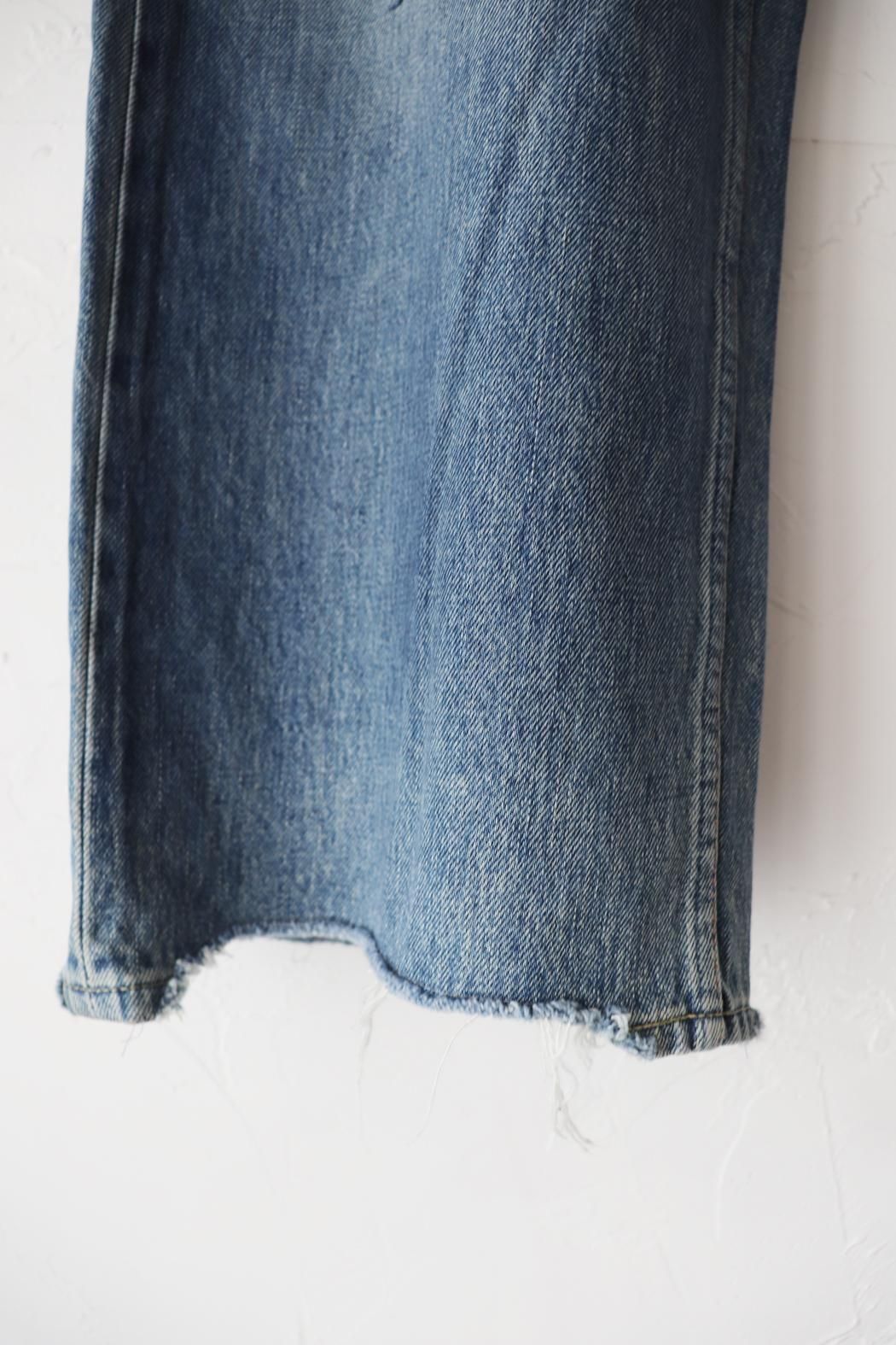 chimala｜チマラ】SELVEDGE DENIM DEEP RISE BAGGY CUT｜深め