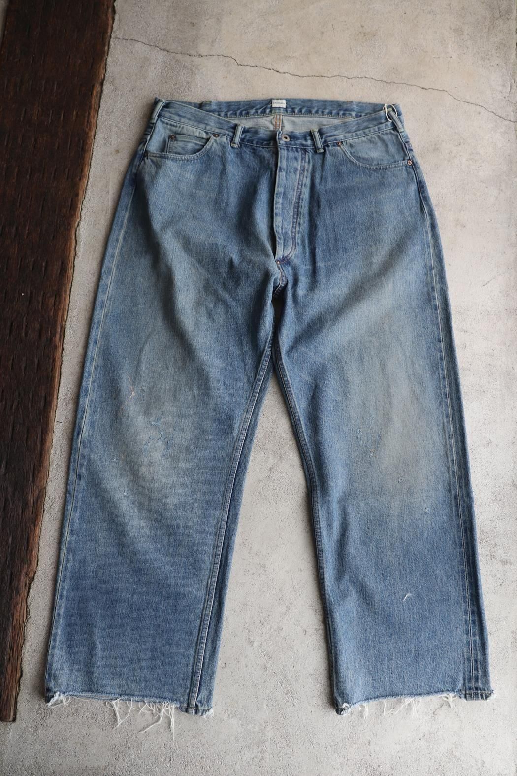 [サイズ30] CHIMALA チマラ デニムジンズ Selvedge chimala｜チマラ】SELVEDGE DENIM DEEP RISE BAGGY CUT｜深め