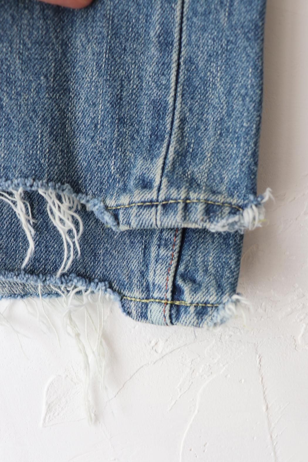 chimala｜チマラ】SELVEDGE DENIM DEEP RISE BAGGY CUT｜深め