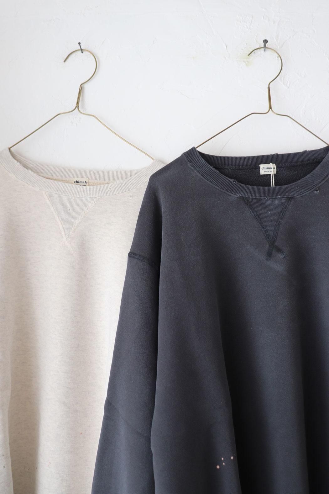 トップス [Chimala]for luxe PAINT SWEAT CREW TOP トップス [Chimala]for luxe PAINT SWEAT CREW TOP Octola