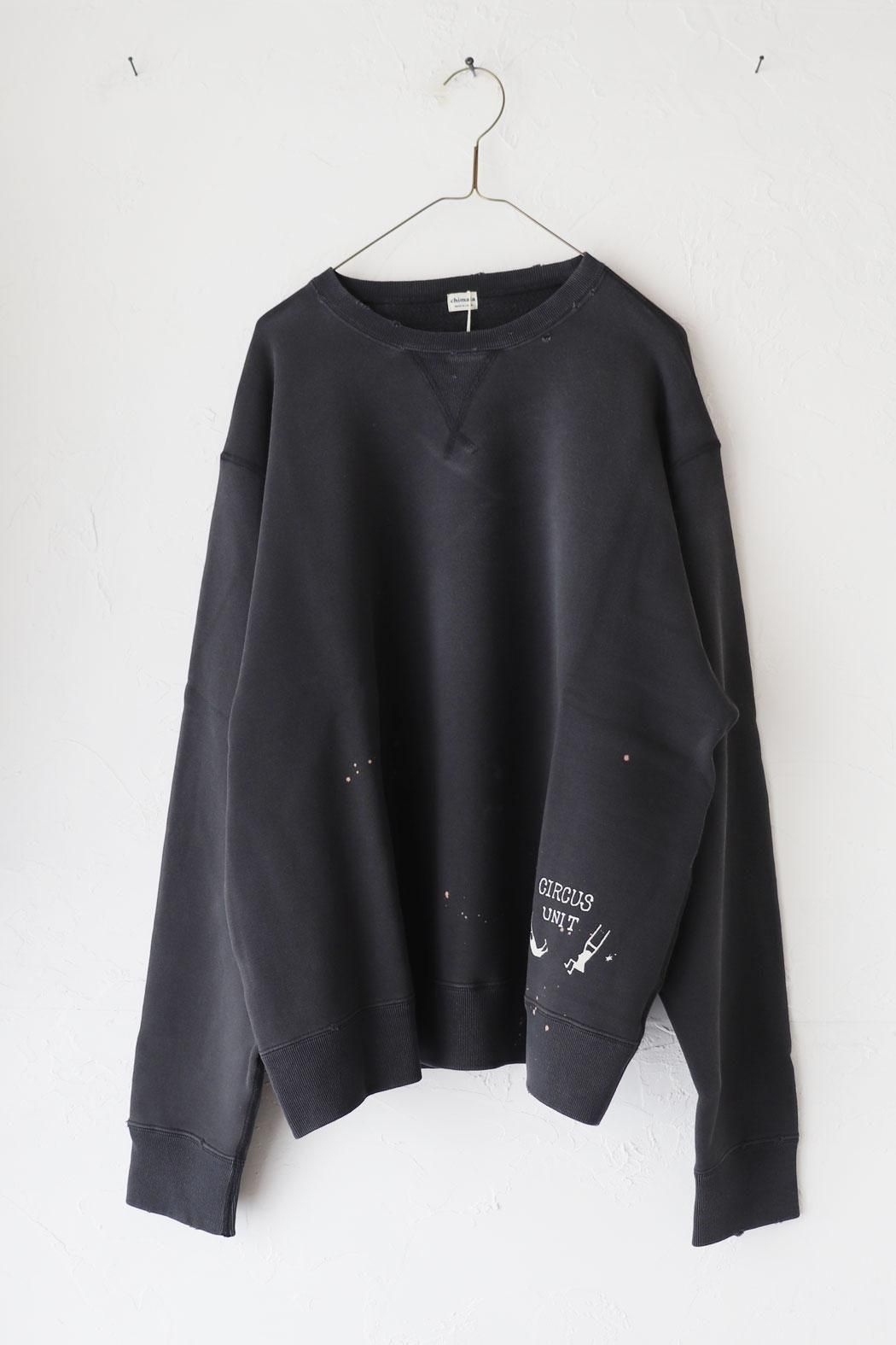 chimala(チマラ)】CREW SWEAT TOP | ルーズさとヴィンテージ感が