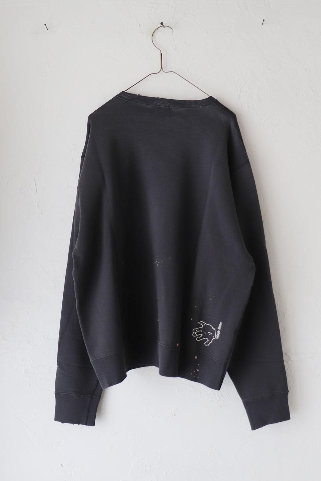 chimala(チマラ)】CREW SWEAT TOP | ルーズさとヴィンテージ感が