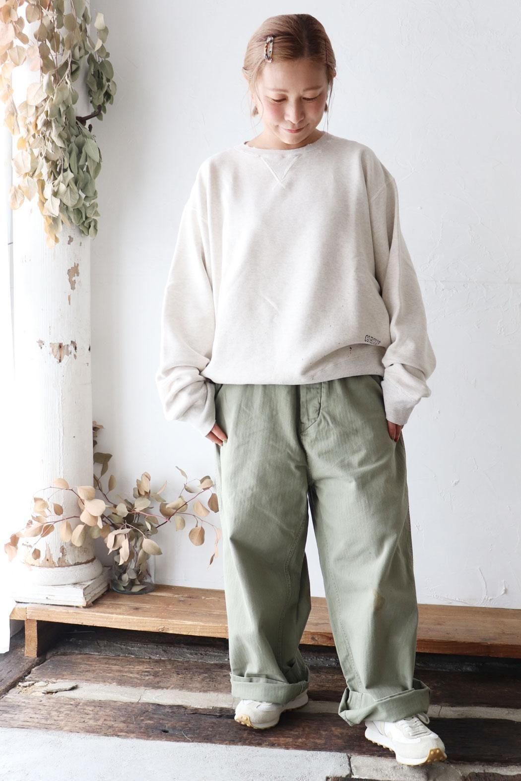 パンツ chimala<br> US ARMY OFFICER'S TROUSERS chimala(チマラ)】US ARMY HARRINGBONE OFFICER TROUSERS