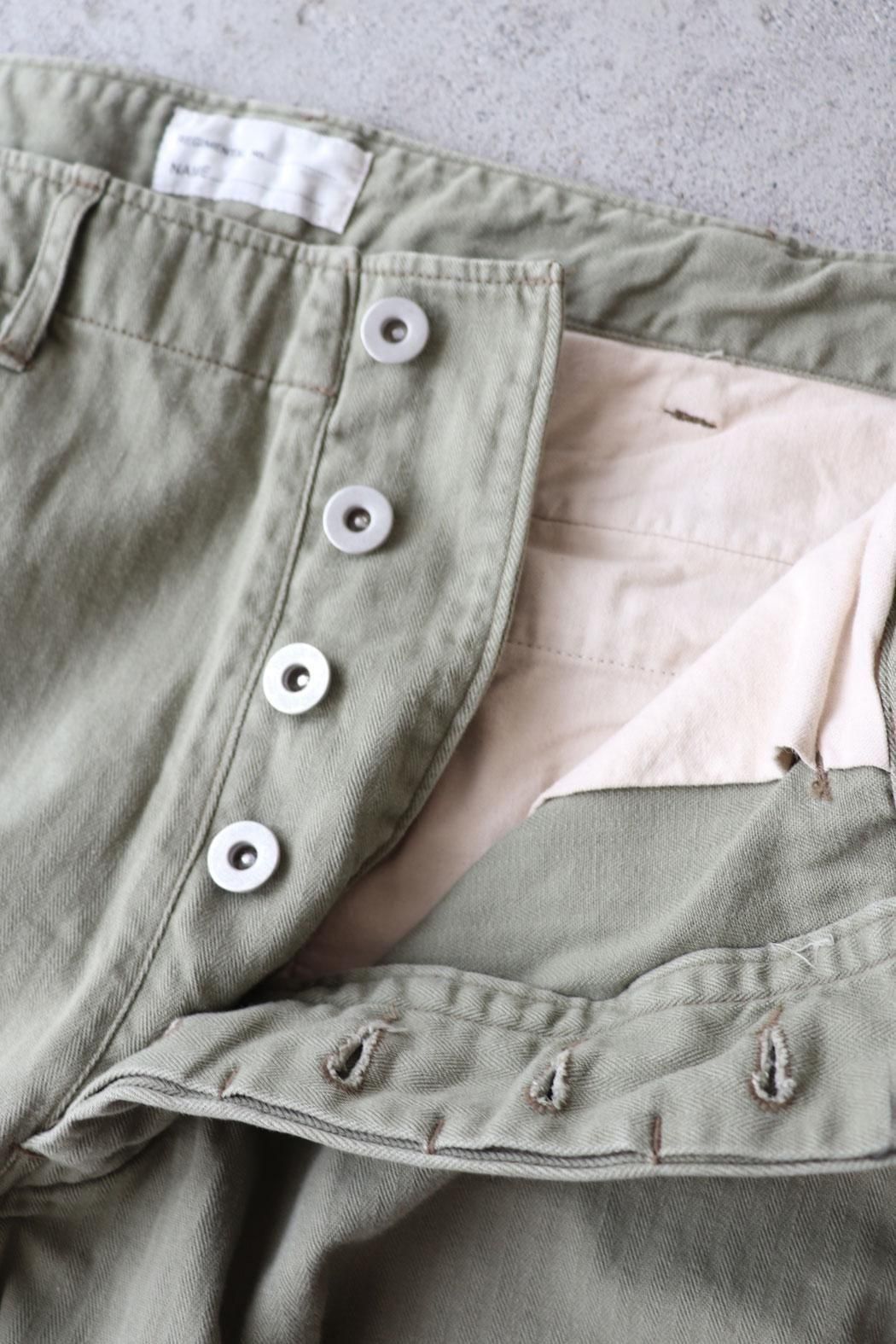 chimala(チマラ)】US ARMY HARRINGBONE OFFICER TROUSERS