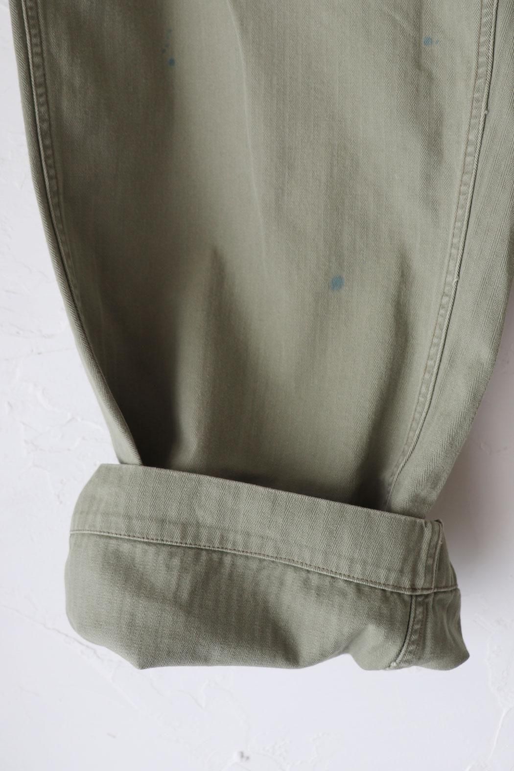 パンツ chimala<br> US ARMY OFFICER'S TROUSERS chimala(チマラ)】US ARMY HARRINGBONE OFFICER TROUSERS