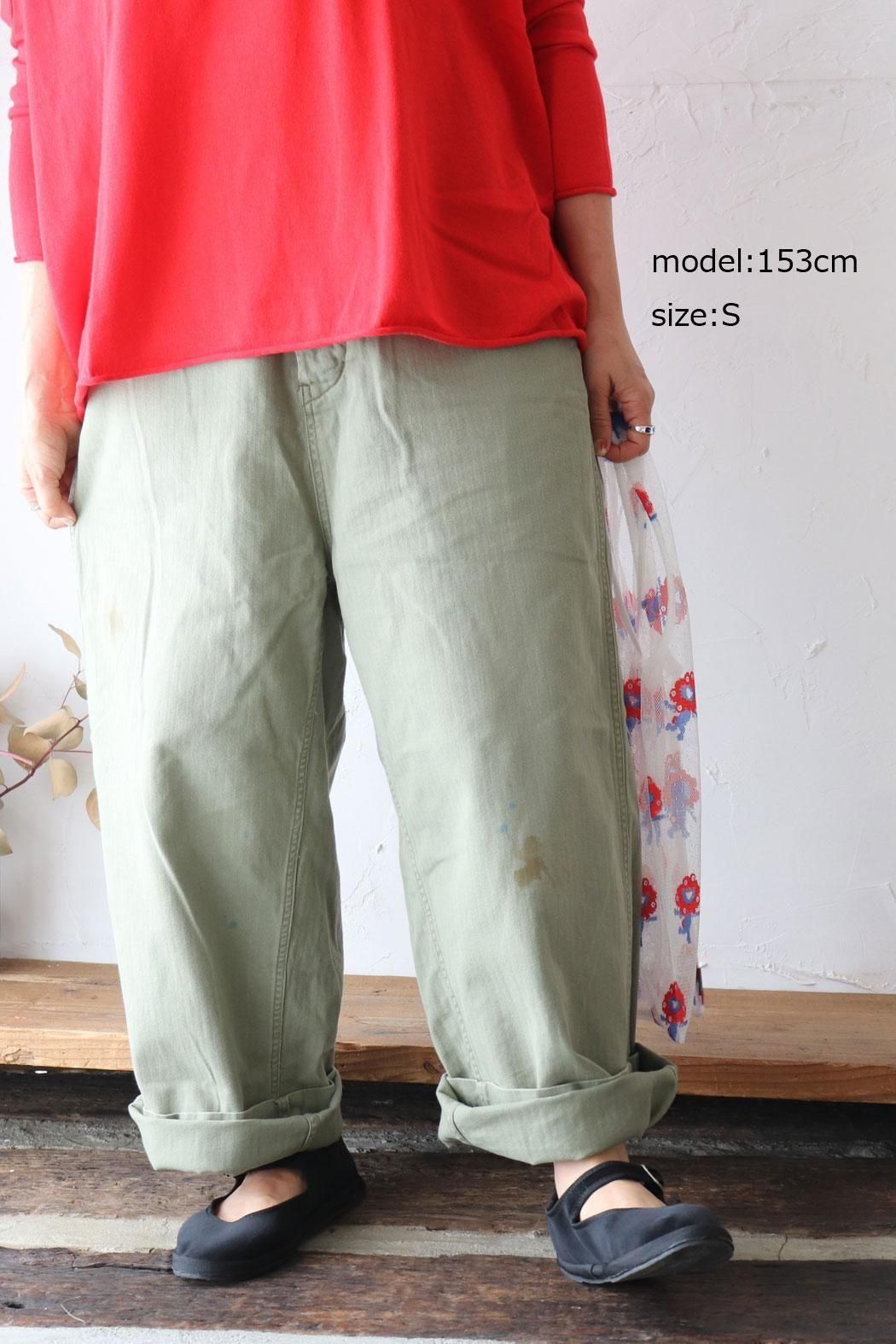 chimala(チマラ)】US ARMY HARRINGBONE OFFICER TROUSERS | ミリタリー