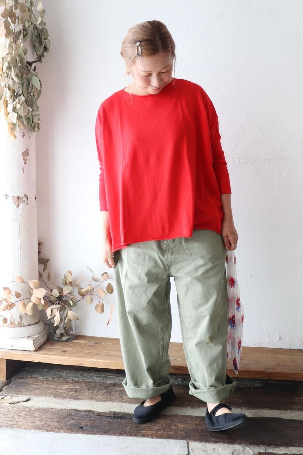 パンツ chimala<br> US ARMY OFFICER'S TROUSERS chimala(チマラ)】US ARMY HARRINGBONE OFFICER TROUSERS