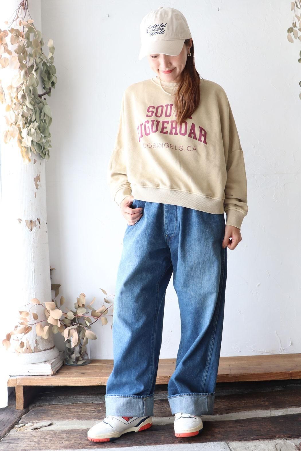 chimala(チマラ)】WAIST ADJUSTABLE DENIM PANTS*indigo