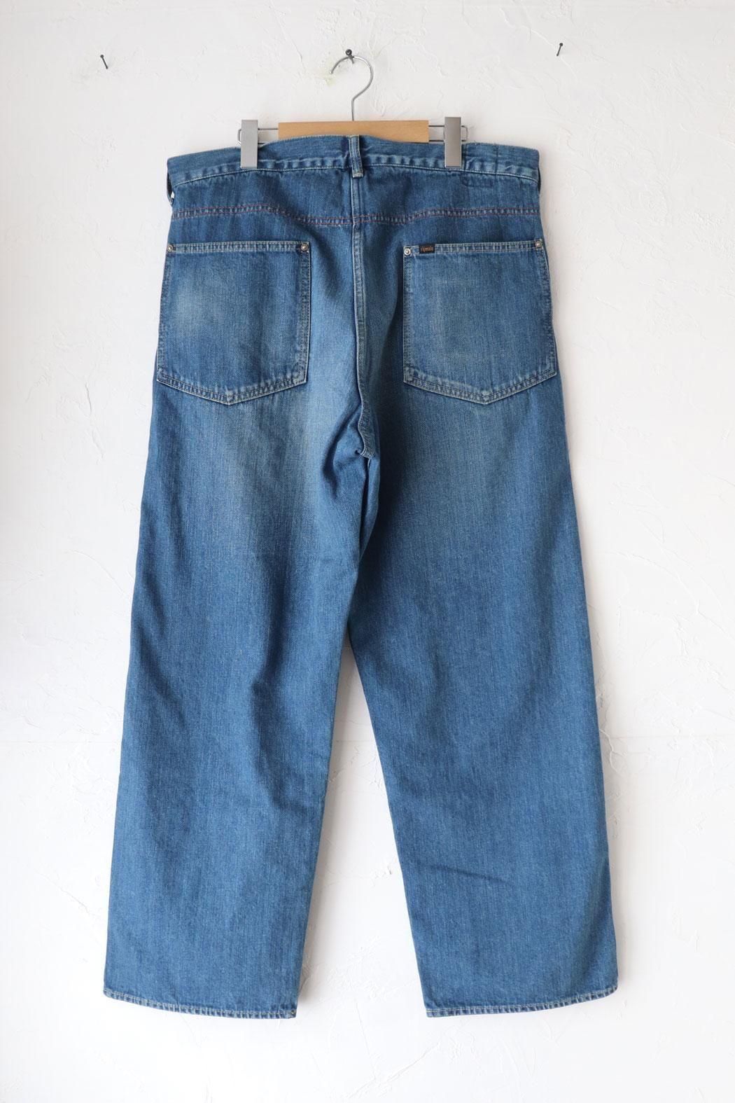 chimala(チマラ)】WAIST ADJUSTABLE DENIM PANTS*indigo