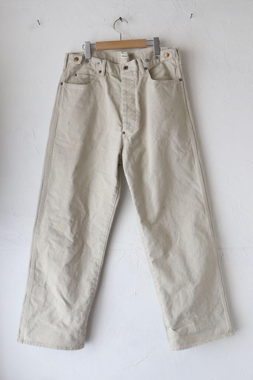 専用です。chimalala CHINO WAIST ADJUSTABLE chimala WAIST ADJUSTABLE DENIM PANTS | PLEASE
